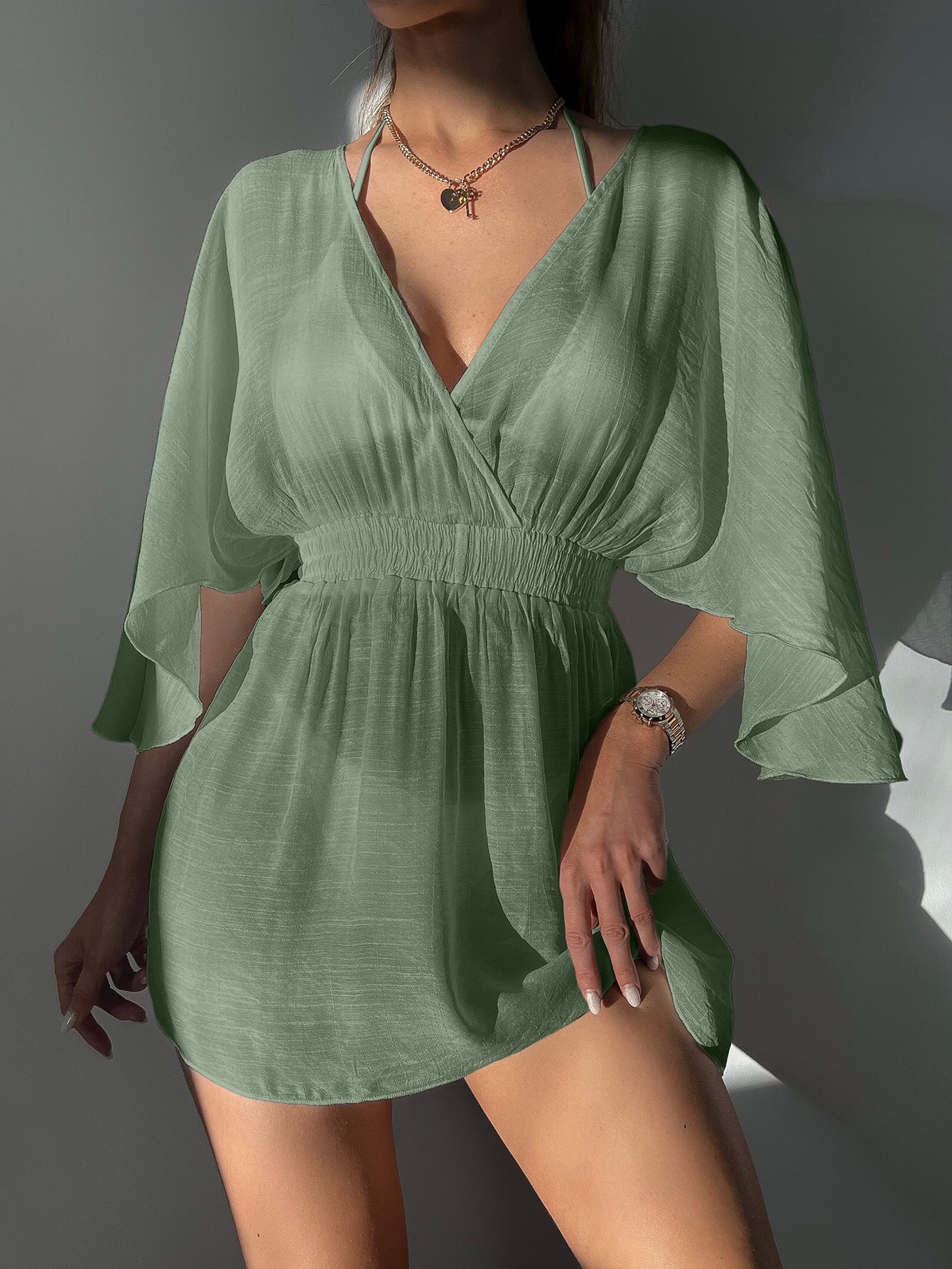 beach dress short dress coverup