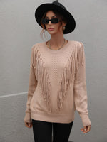 RJK Fringe Sweater