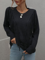 RJK Fringe Sweater