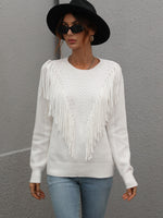 RJK Fringe Sweater