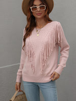 RJK Fringe Sweater