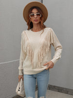 RJK Fringe Sweater