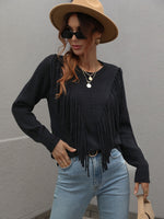 RJK Fringe Sweater