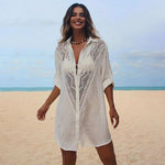 white top beach coverup 
