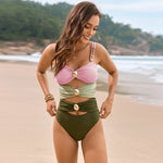 green pink flirty one piece swimsuits good coverage  afterpay usa amazon finds swimsuits