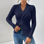 blue sweaters womens sweater tops