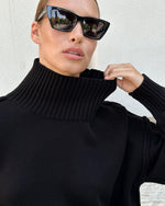black turtleneck designer tops womens clothes