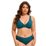 green plus size womens swimsuits curvy bikinis two pieces