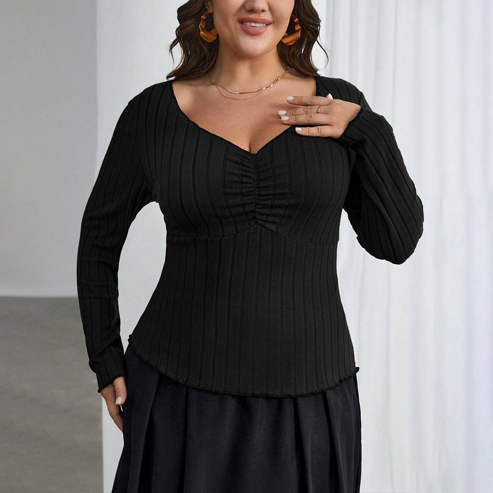 black plus size sweater curvy sweaters tops