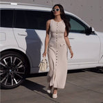 off white summer dress midi dresses womens clothes