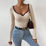 fitted sweaters womens tops