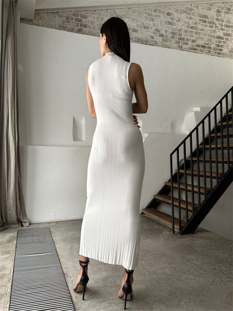 white summer maxi dress