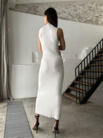 white summer maxi dress