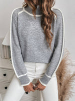 grey sweater