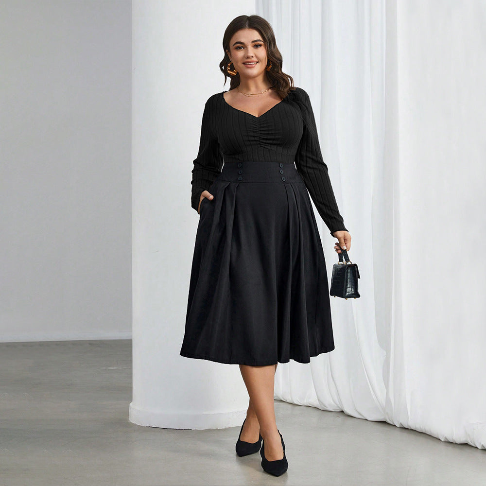 black sweater top womens plus size curvy tops sweaters clothes