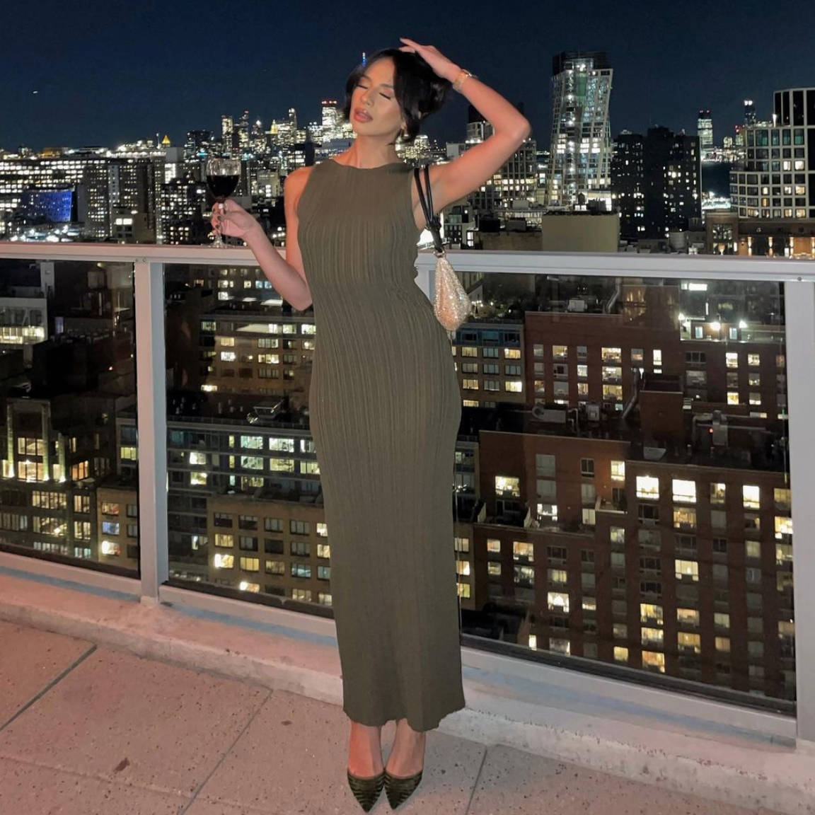 maxi night out dress brunch outfits