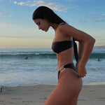 black bikini womens swimwear