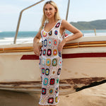 white maxi dress beach swim coverups swimwear swimsuits