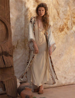 white festival cardigan kimono cover up beach vibes desert