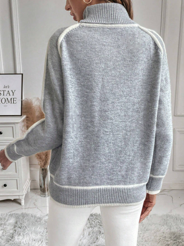 gray grey cute sweaters in style hot sweater tops