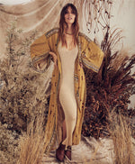 printed cardigan kimono 