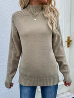 neutral sweaters long sleeve