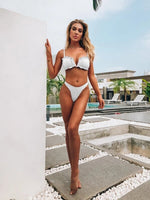white sexy bikini swimsuits